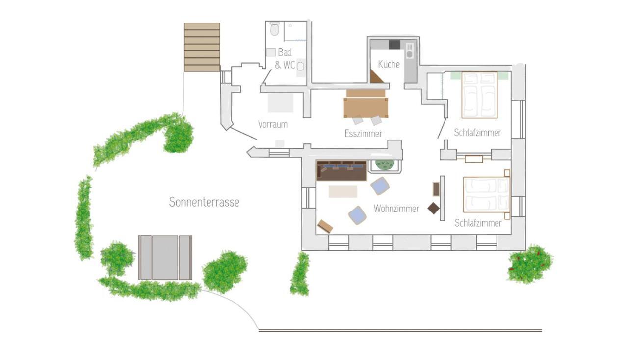 Appartement Bergh Am Berg à Irschen Extérieur photo